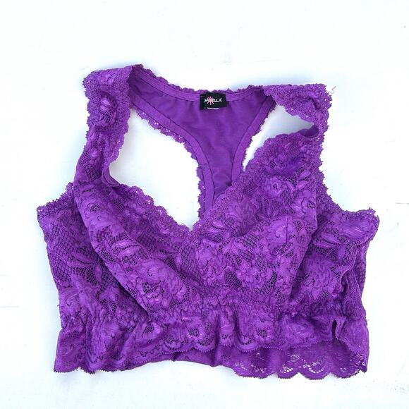 Cosabella Bundle Never Say Never Racerback Lace Bralette Bras Set Colors Medium - Picture 5 of 5